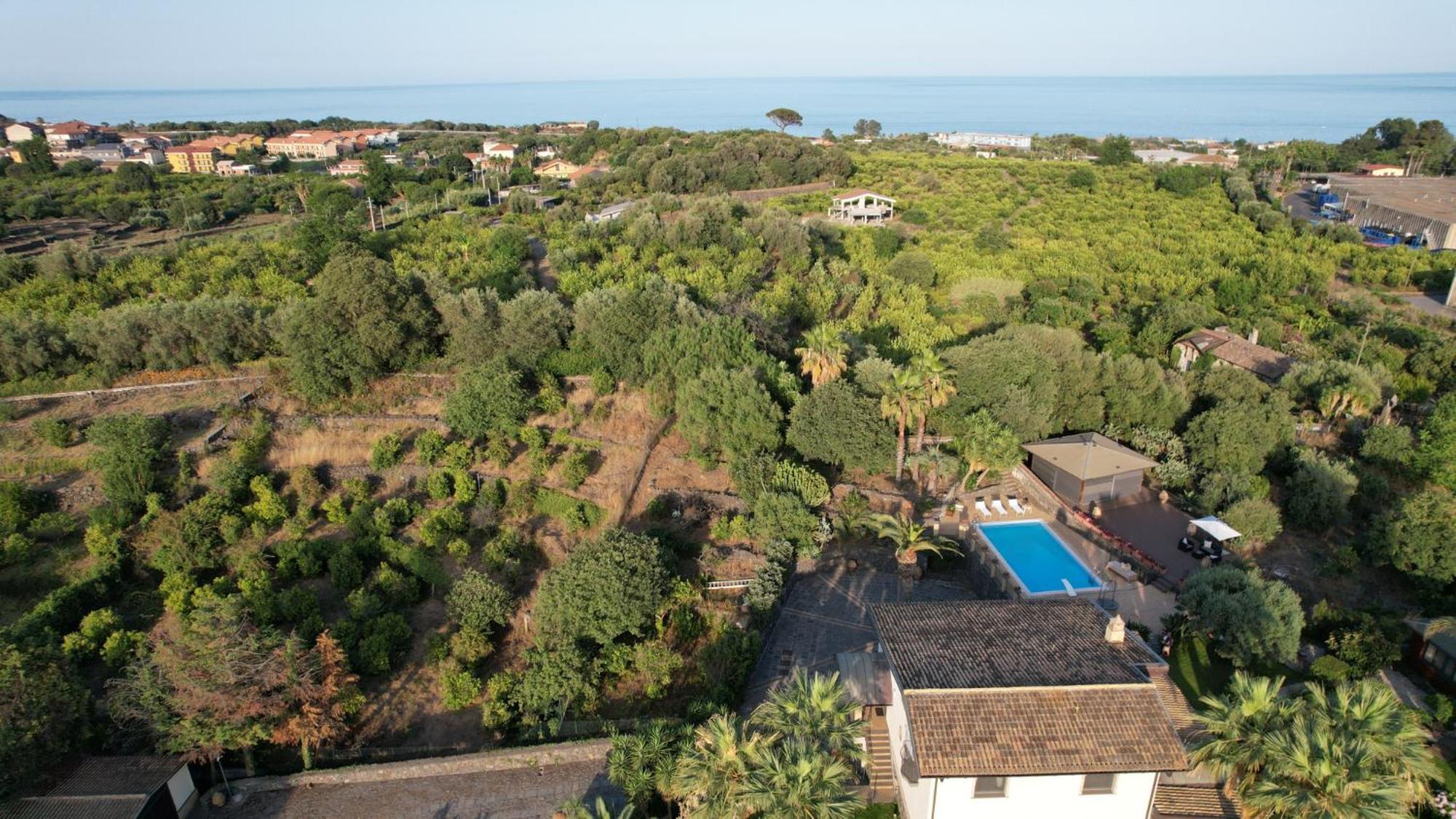 Villa Biddizza Acireale Eksteriør bilde