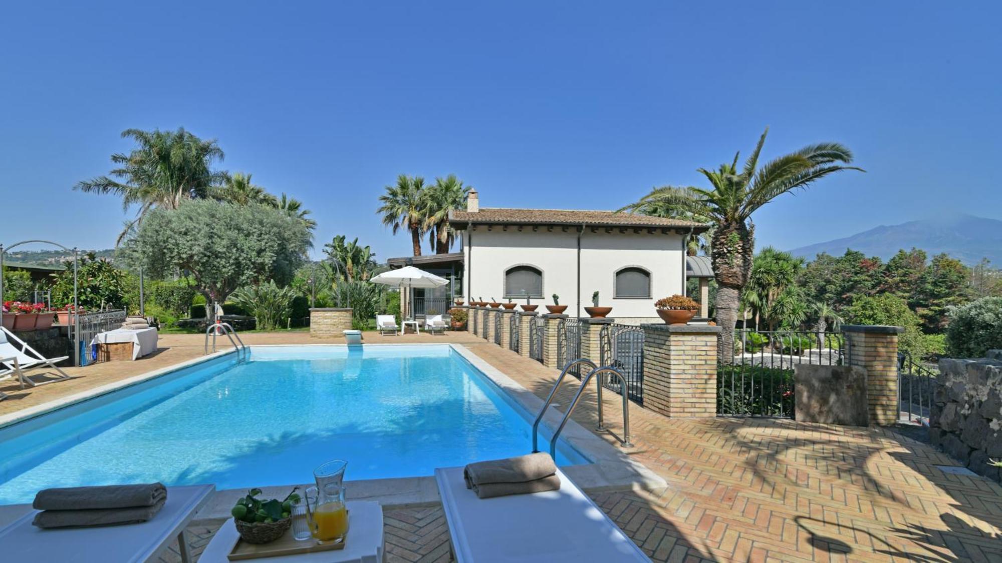 Villa Biddizza Acireale Eksteriør bilde