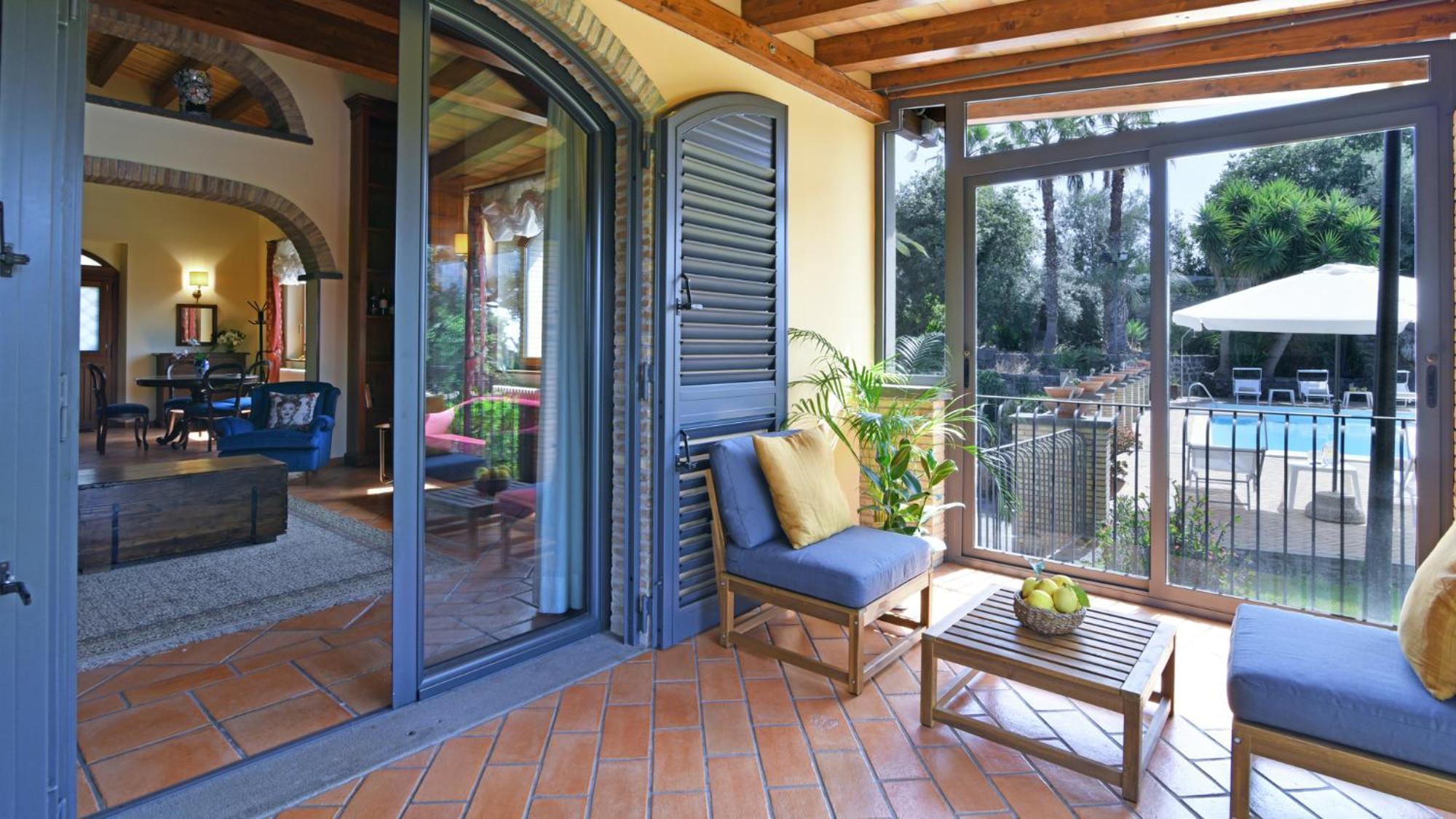 Villa Biddizza Acireale Eksteriør bilde