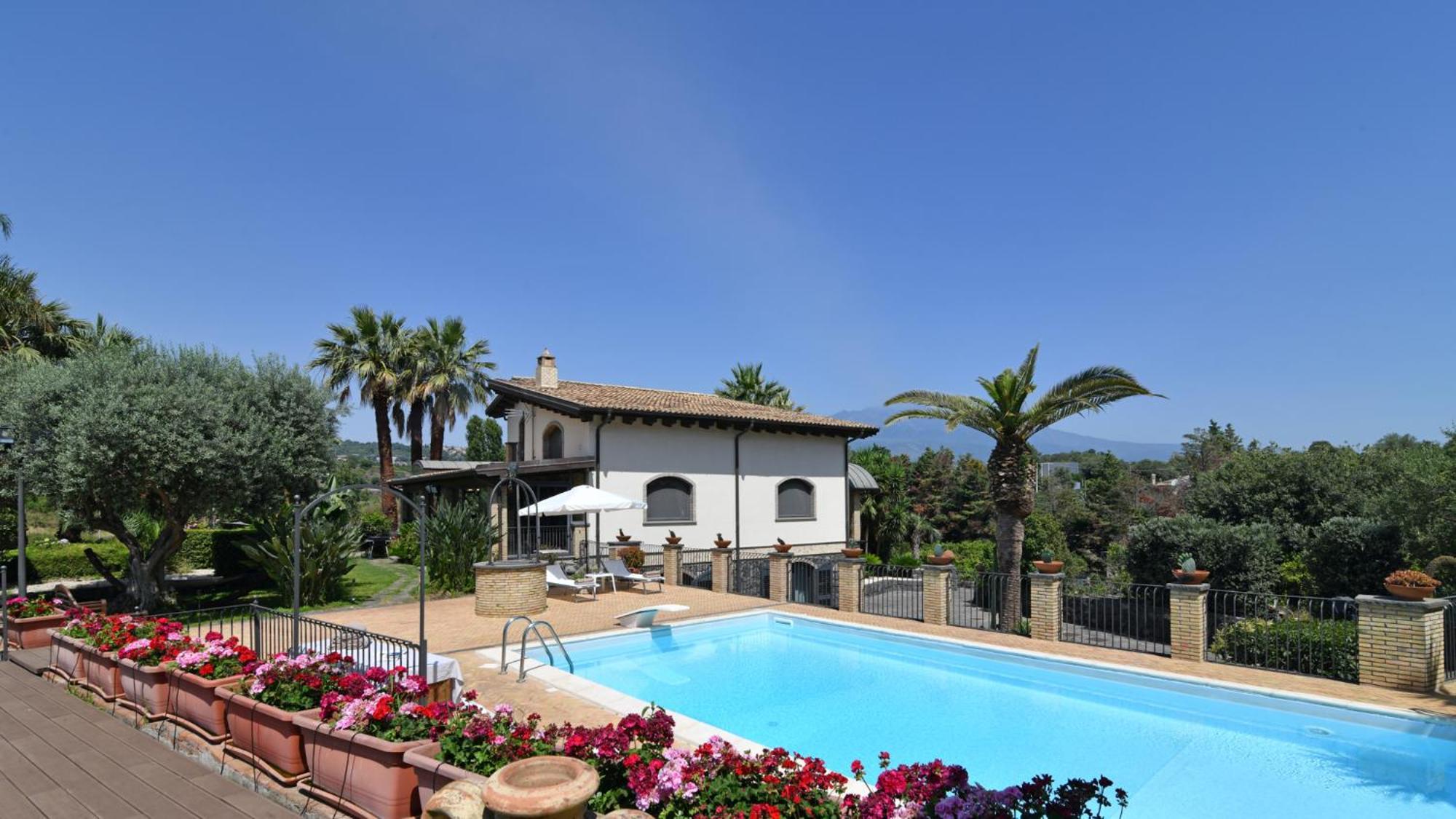 Villa Biddizza Acireale Eksteriør bilde