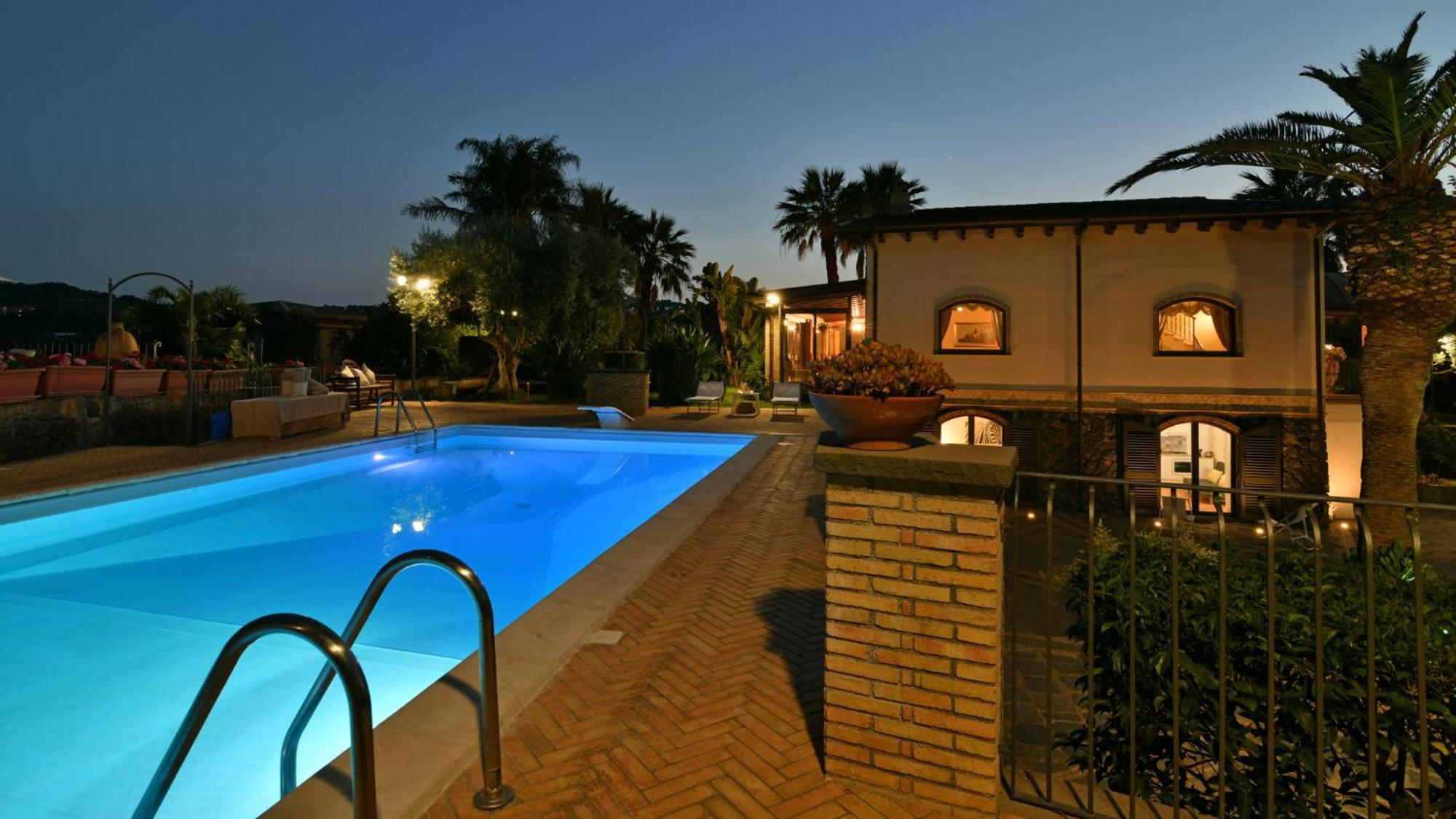 Villa Biddizza Acireale Eksteriør bilde