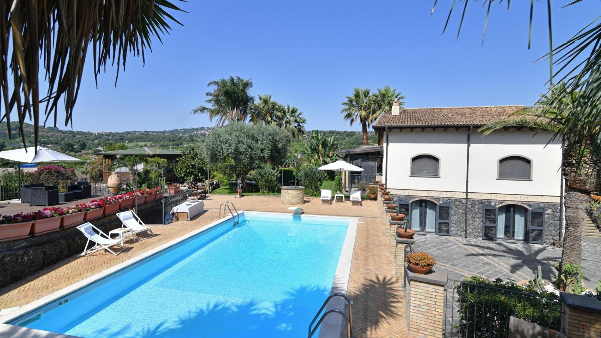 Villa Biddizza Acireale Eksteriør bilde